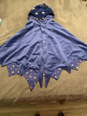 Mini Boden Starboard Bat Hooded Cape